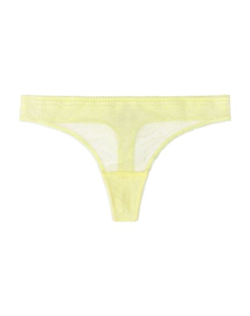 String jaune