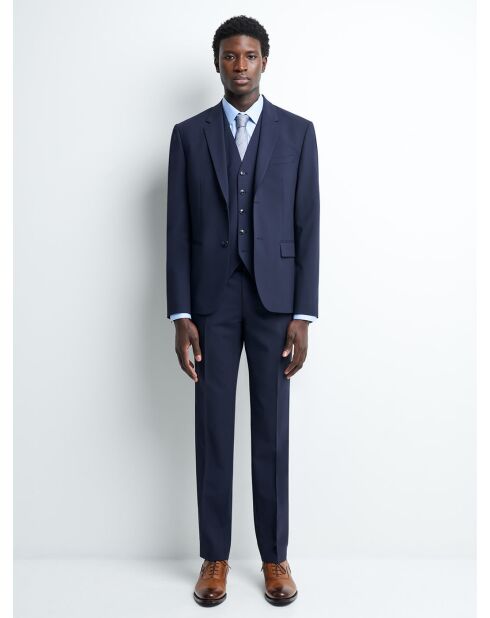 Veste de costume bistretch bleu marine