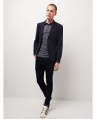 Veste de costume bistretch bleu marine