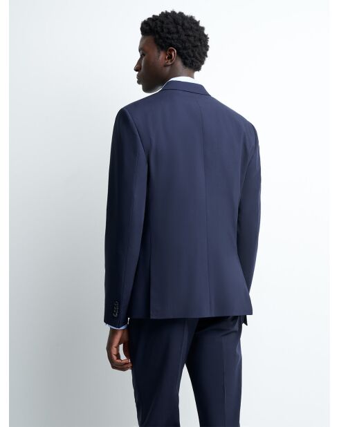 Veste de costume bistretch bleu marine