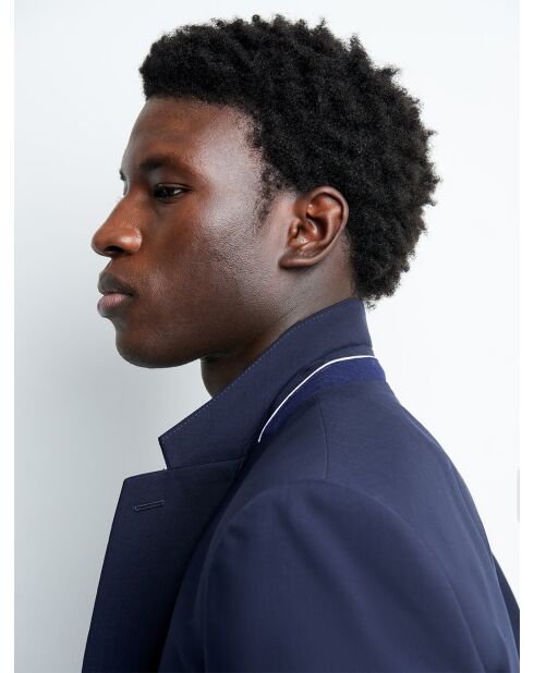 Veste de costume bistretch bleu marine