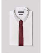 Cravate en Soie mélangée Ani rouge sang