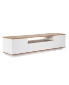 Meuble TV Veramont blanc/pin atlantique - 180x44.6x44.5 cm