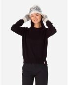 Pull 100% Laine Mérinos Plain noir