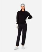 Pull 100% Laine Mérinos Plain noir