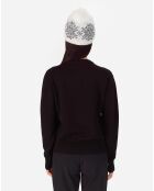 Pull 100% Laine Mérinos Plain noir