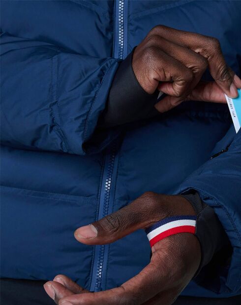 Veste en Duvet Mérinos Legacy bleu marine