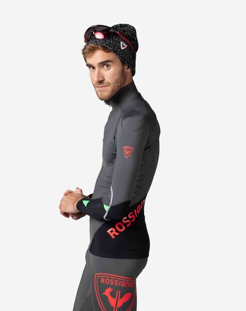 Haut de Course à Compression Infini onyx grey