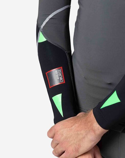 Haut de Course à Compression Infini onyx grey