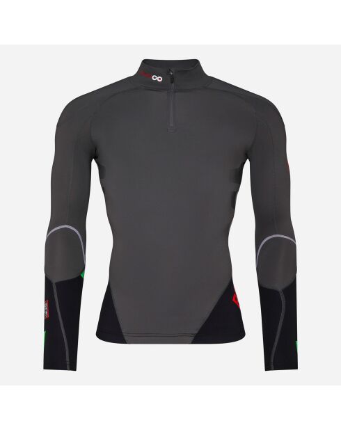 Haut de Course à Compression Infini onyx grey