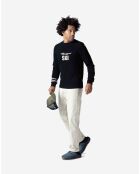 Pull en Laine mélangée Signature Rossignol noir