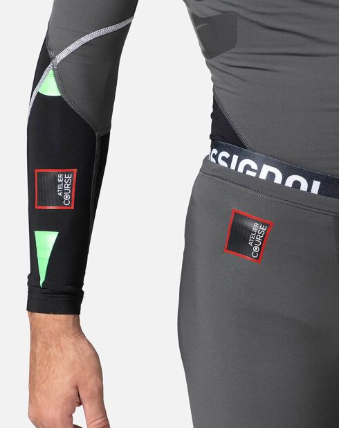 Collant de Course à compression infini onyx grey
