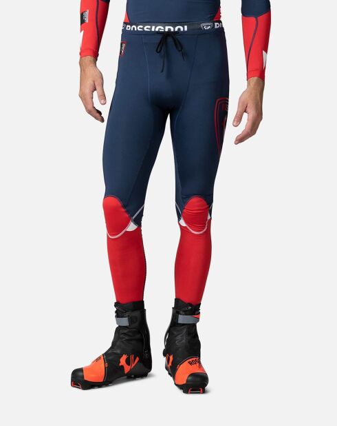 Collant de Course à compression infini bleu marine