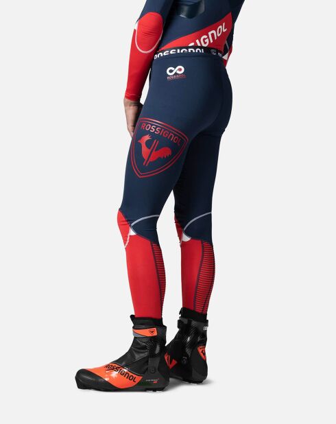 Collant de Course à compression infini bleu marine