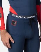 Collant de Course à compression infini bleu marine