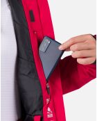 Veste Plate rouge ruby