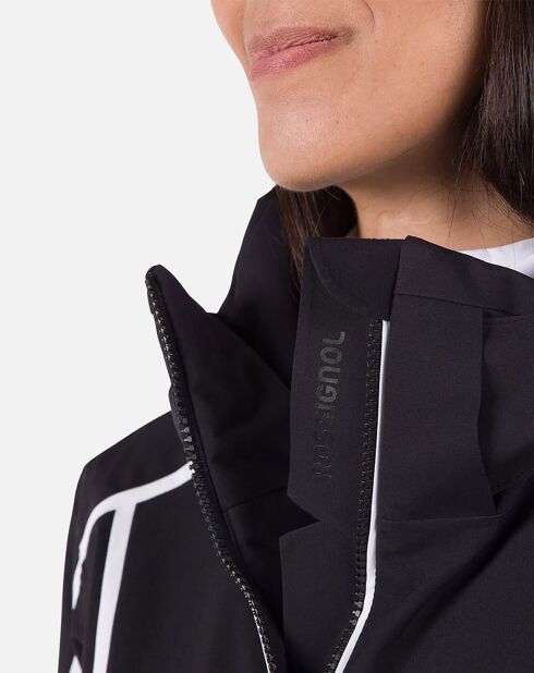 Veste Plate noir/blanc