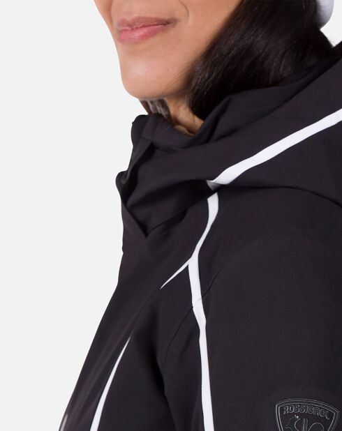 Veste Plate noir/blanc