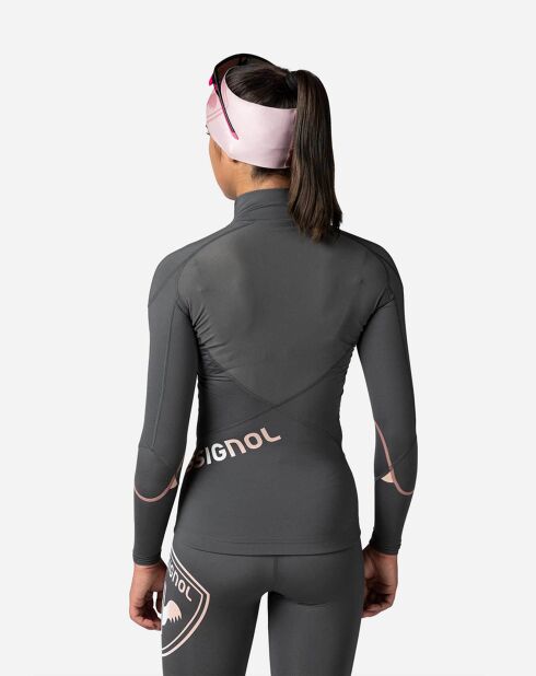 Haut de Course à Compression Infini onyx grey