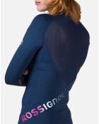 Haut de Course à Compression Infini bleu marine