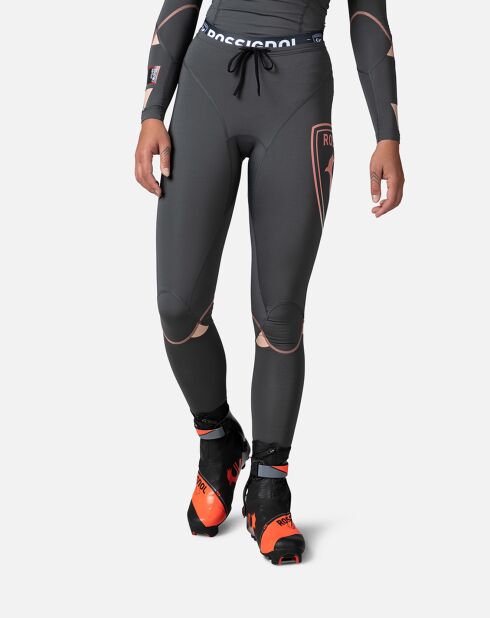 Collant de Course à compression W infini onyx grey