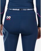 Collant de Course à compression W infini bleu marine