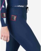 Collant de Course à compression W infini bleu marine