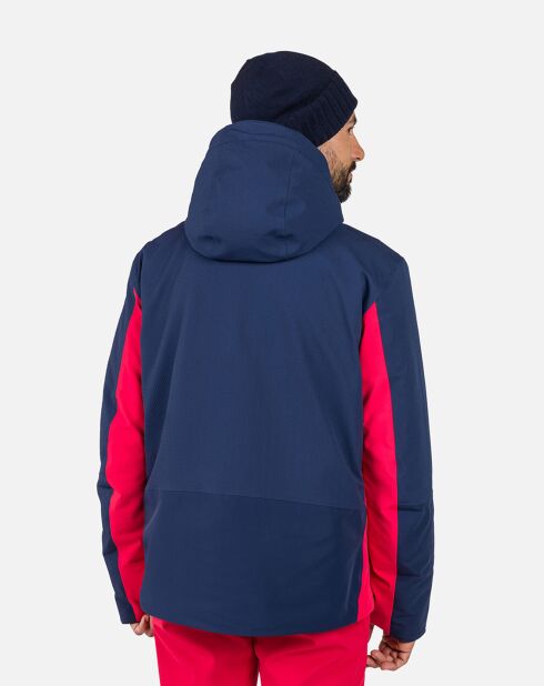 Veste Diretta Mix bleu marine