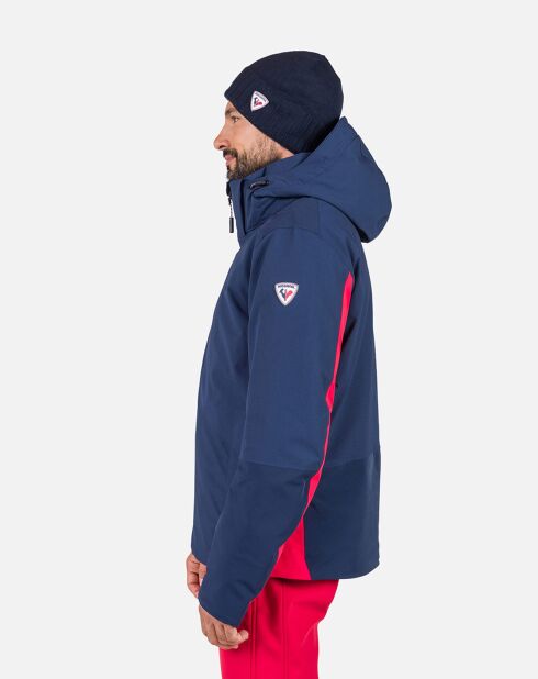 Veste Diretta Mix bleu marine