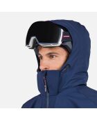 Veste Diretta Mix bleu marine