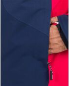 Veste Diretta Mix bleu marine