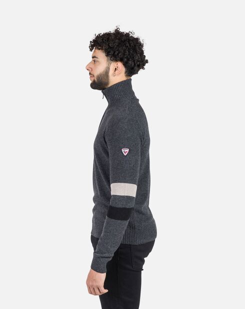 Pull en Laine mélangée Hz Signature onyx grey