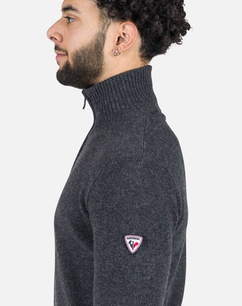 Pull en Laine mélangée Hz Signature onyx grey