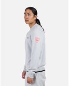 Sweat Héros Col ras du Cou gris clair