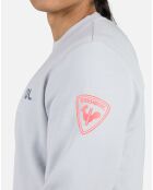 Sweat Héros Col ras du Cou gris clair