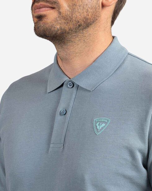 Polo Traye bleu gris