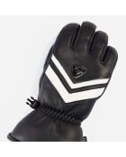 Gants de Ski en Cuir W Sélection Lth Impr G noirs