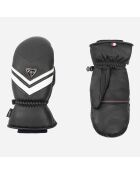 Gants de Ski en Cuir W Sélection Lth Impr M noirs