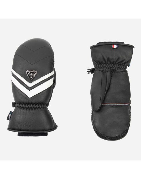 Gants de Ski en Cuir W Sélection Lth Impr M noirs