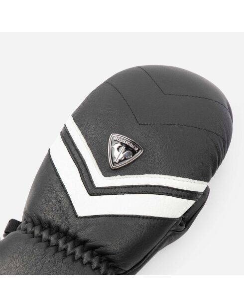 Gants de Ski en Cuir W Sélection Lth Impr M noirs