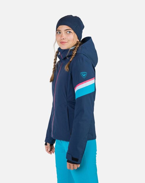 Veste à Carreaux bleu marine