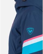 Veste à Carreaux bleu marine