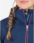 Veste à Carreaux bleu marine