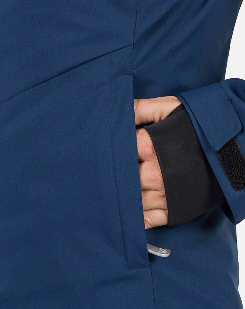 Veste à Carreaux bleu marine