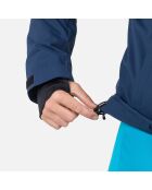 Veste à Carreaux bleu marine