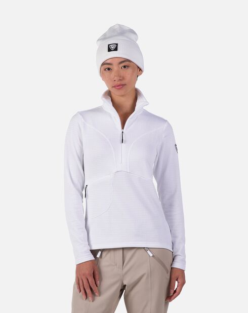 Polaire Blackside Fz blanc