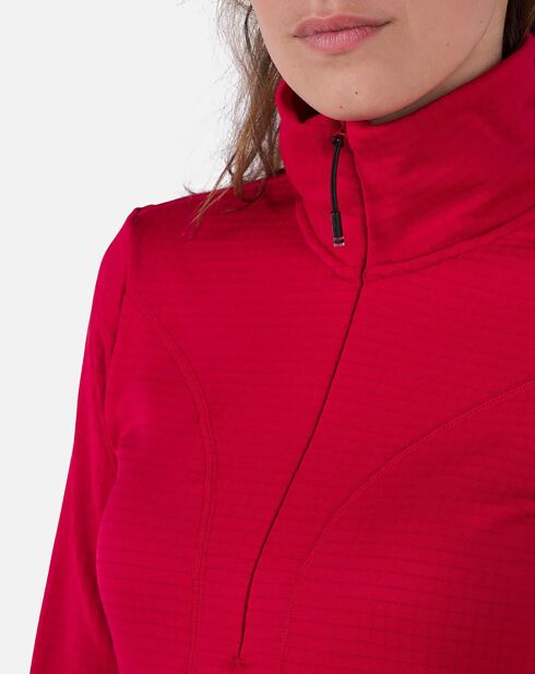 Polaire Blackside Fz rouge ruby