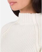 Pull 100% Laine Mérinos W Diretta blanc