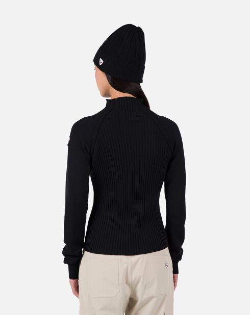 Pull 100% Laine Mérinos W Diretta noir