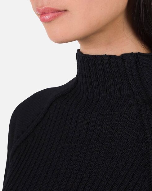 Pull 100% Laine Mérinos W Diretta noir